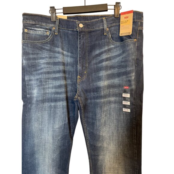 NWT Levis Mens 527 W40 L32 Dark Wash Slim Bootcut Jeans - Picture 5 of 15